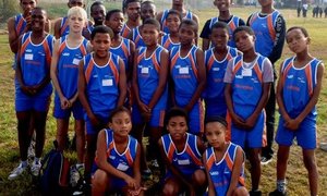 Football foundation athletes receive running kit